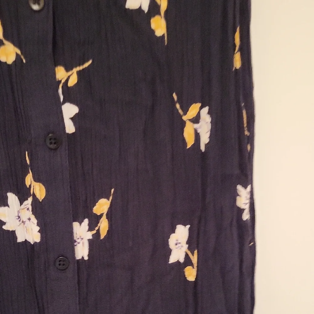Billabong Black Floral Maxi Dress Spring/Easter - Picture 4 of 5